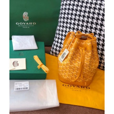 고야드 쁘띠플로 버킷백 옐로우