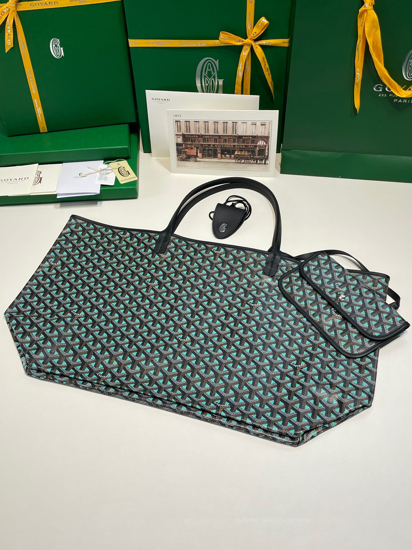 고야드 클레어 리버시블 GM 57cm