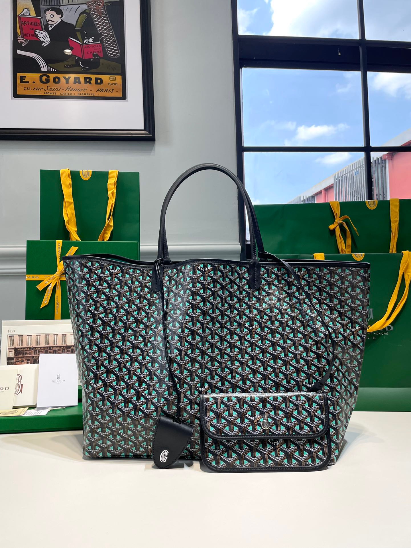 고야드 클레어 리버시블 GM 57cm