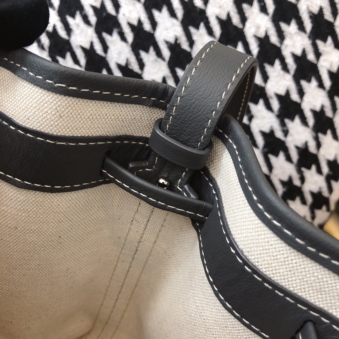 고야드 쁘띠플로 버킷백 그레이