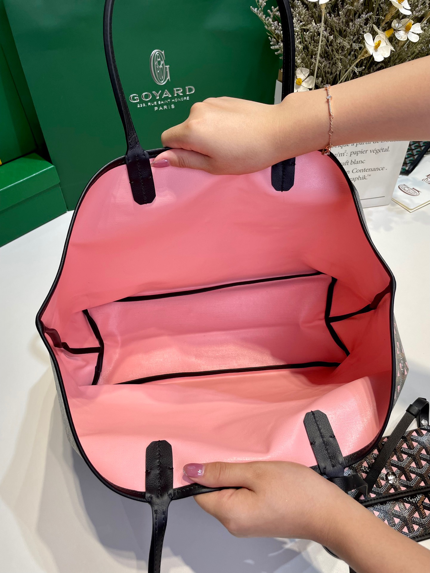 고야드 클레어 리버시블 GM 57cm