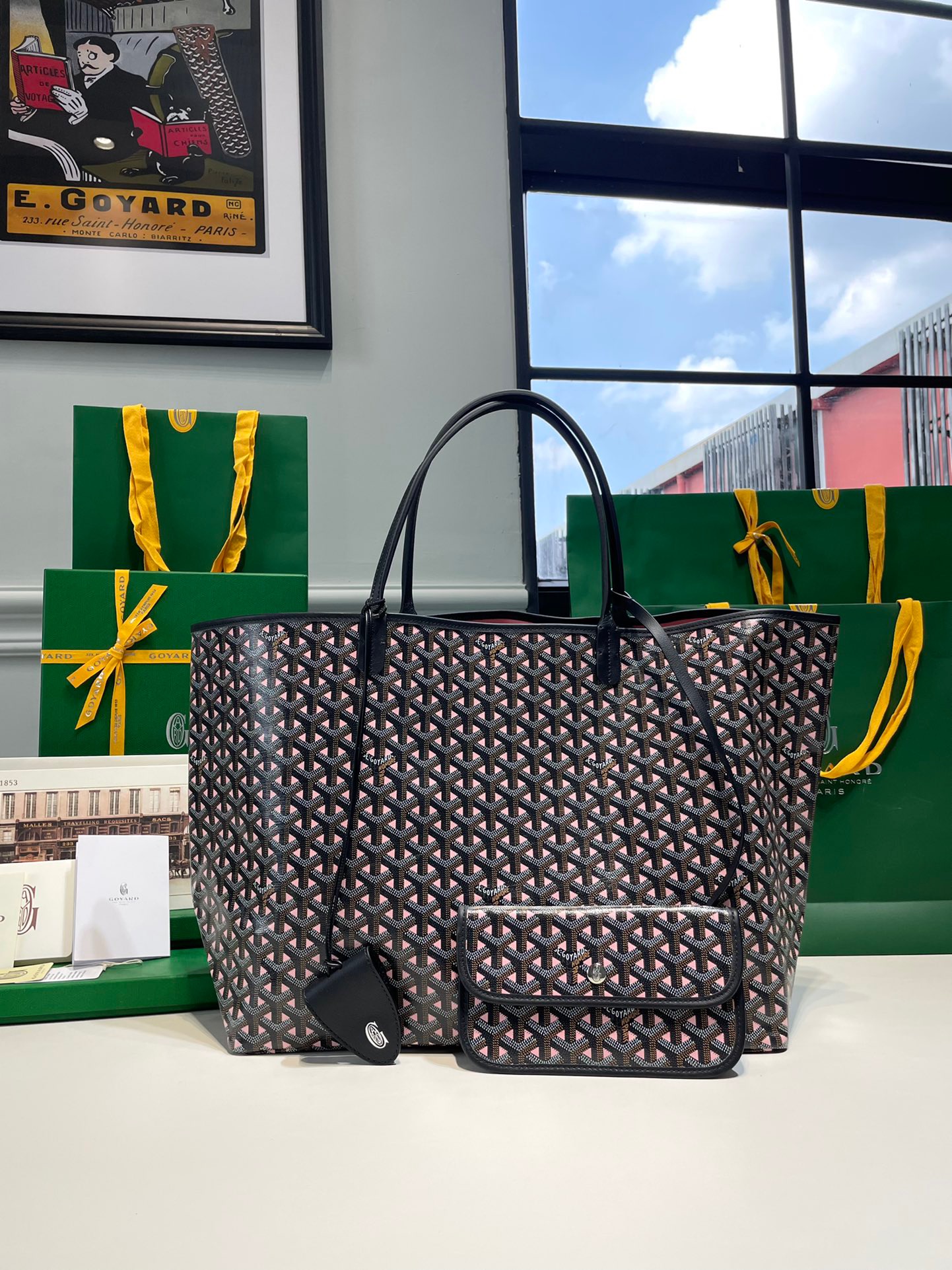 고야드 클레어 리버시블 GM 57cm