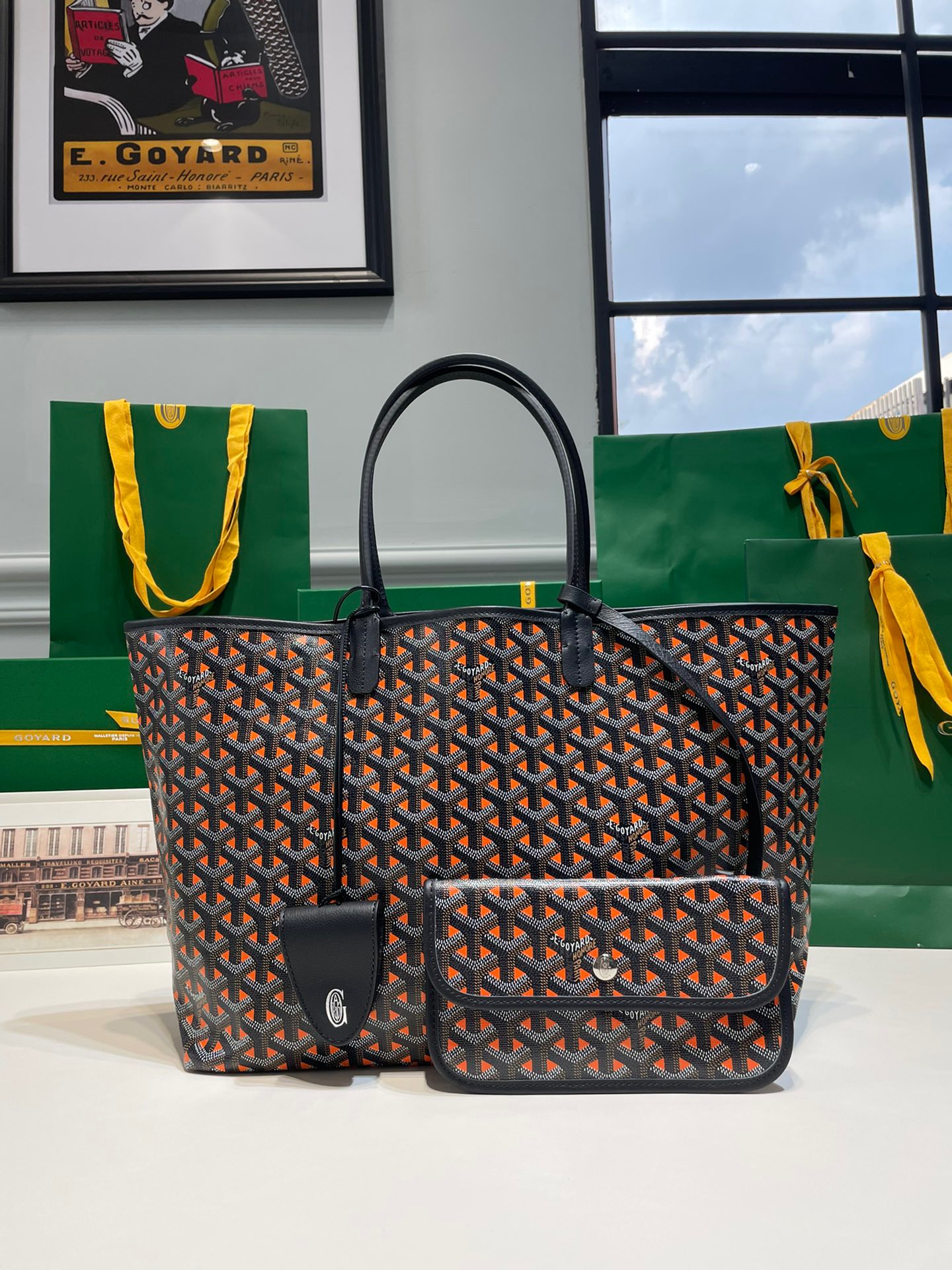 고야드 클레어 리버시블 PM 47cm