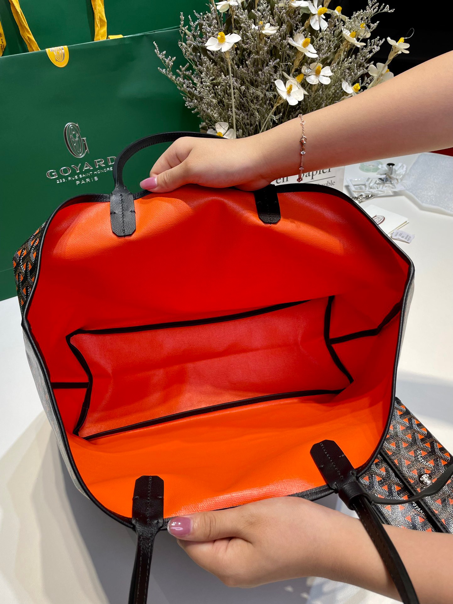 고야드 클레어 리버시블 PM 47cm