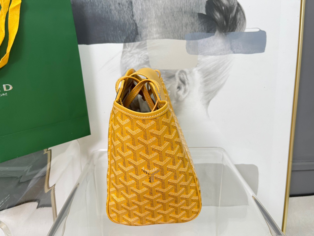 고야드 루에뜨 플랩 숄더백 옐로우