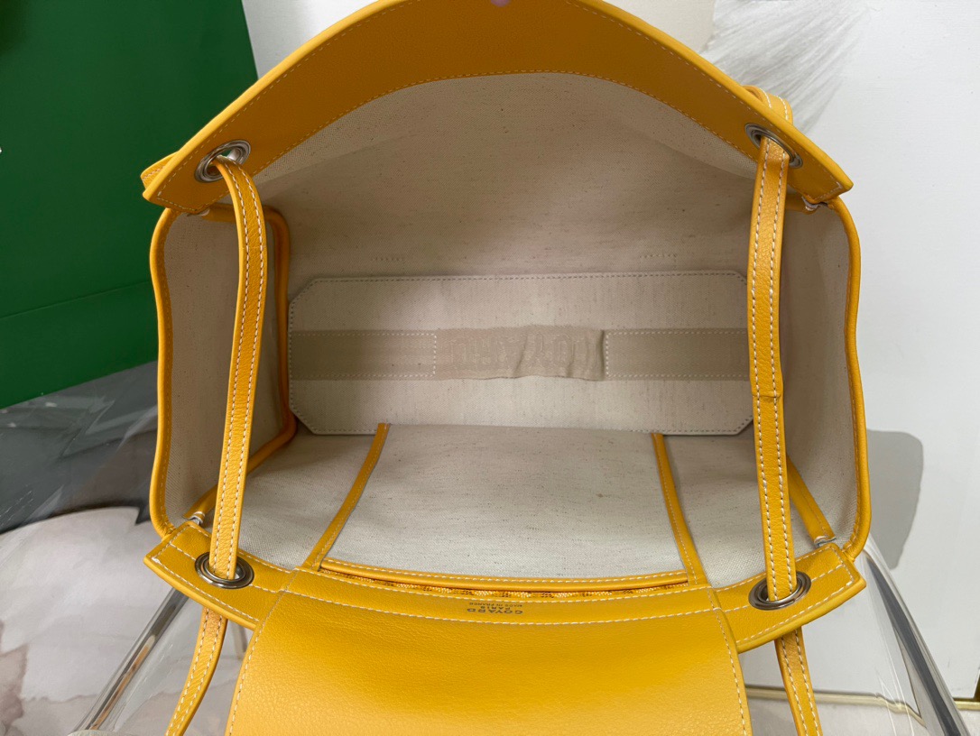 고야드 루에뜨 플랩 숄더백 옐로우