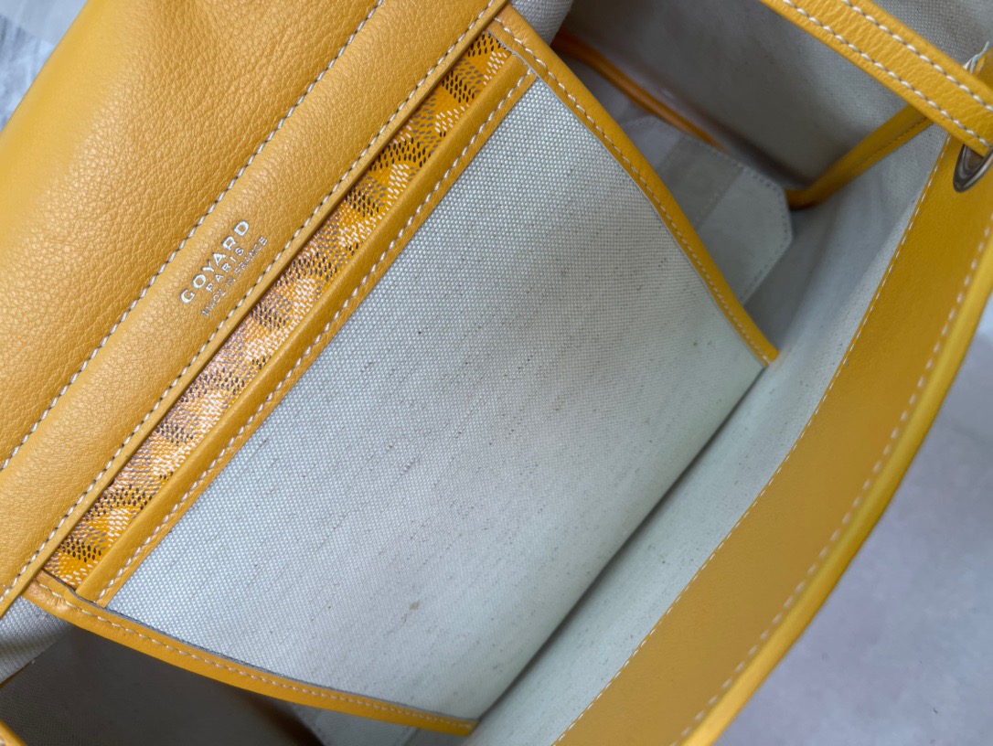 고야드 루에뜨 플랩 숄더백 옐로우
