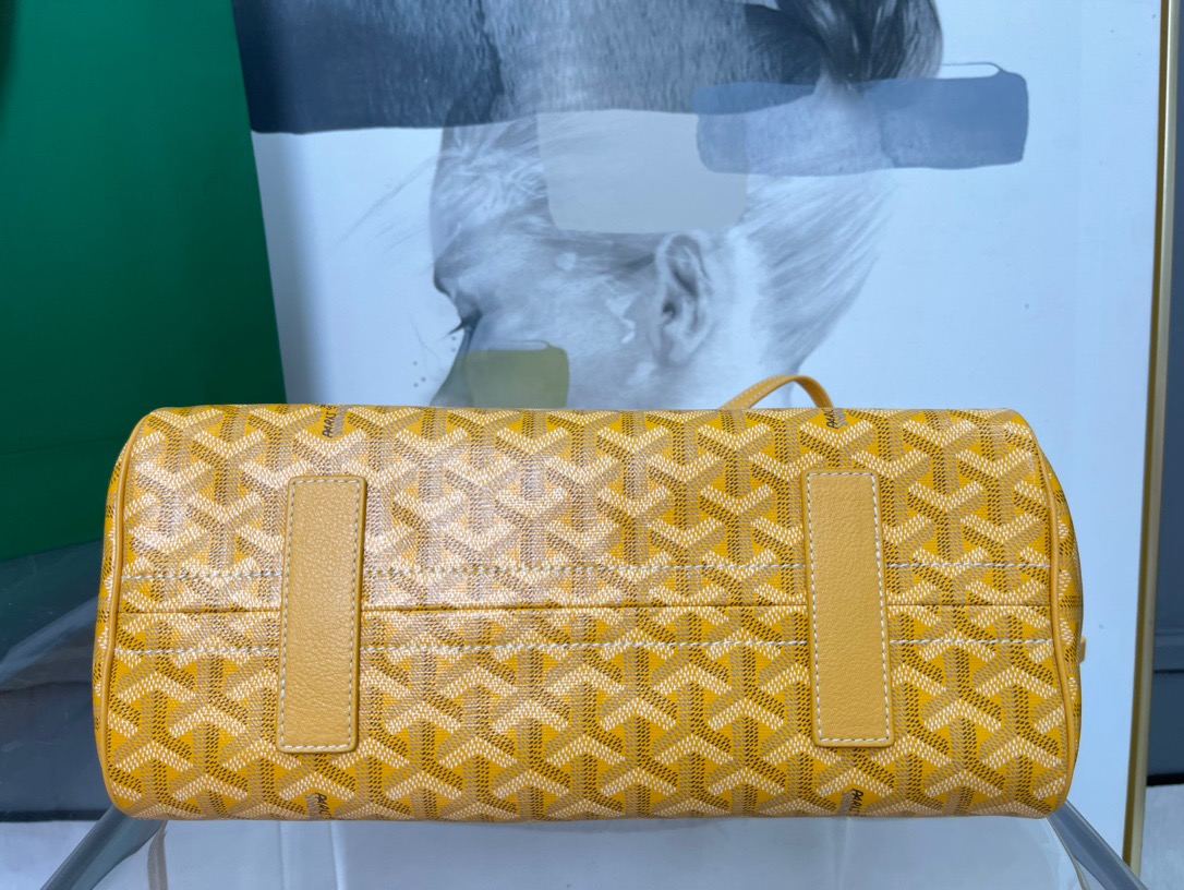 고야드 루에뜨 플랩 숄더백 옐로우