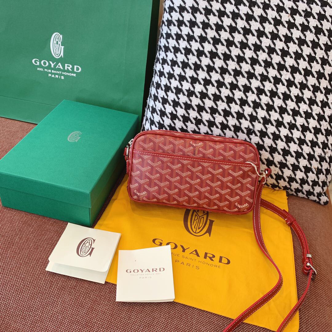 고야드 카페르 크로스백 레드