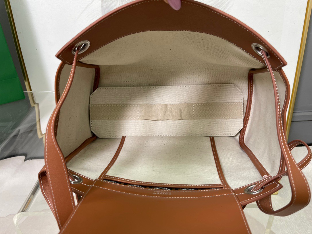 고야드 루에뜨 플랩 숄더백 블랙 탄