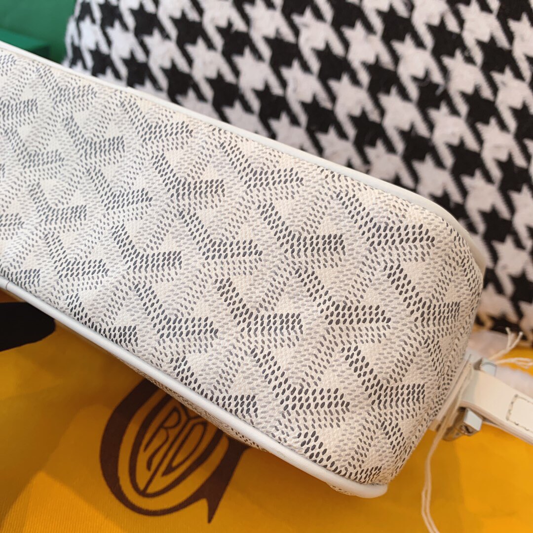 고야드 카페르 크로스백 화이트 블루