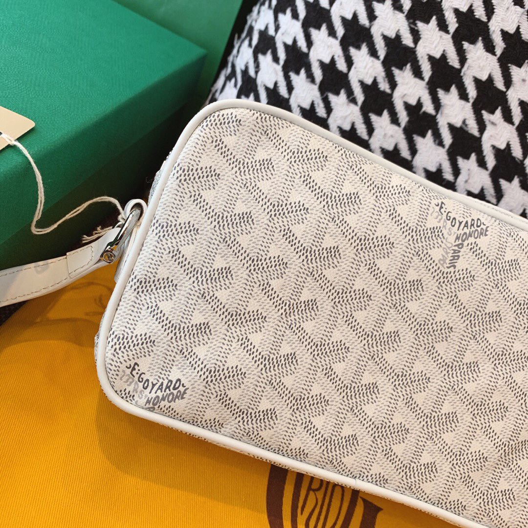 고야드 카페르 크로스백 화이트 블루