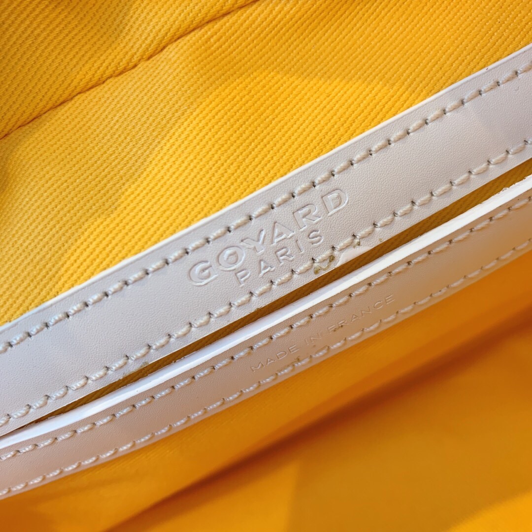 고야드 카페르 크로스백 화이트 블루