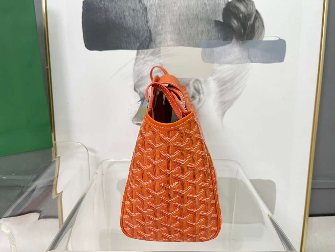 고야드 루에뜨 플랩 숄더백 오렌지