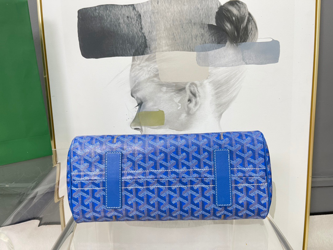 고야드 루에뜨 플랩 숄더백 스카이 블루