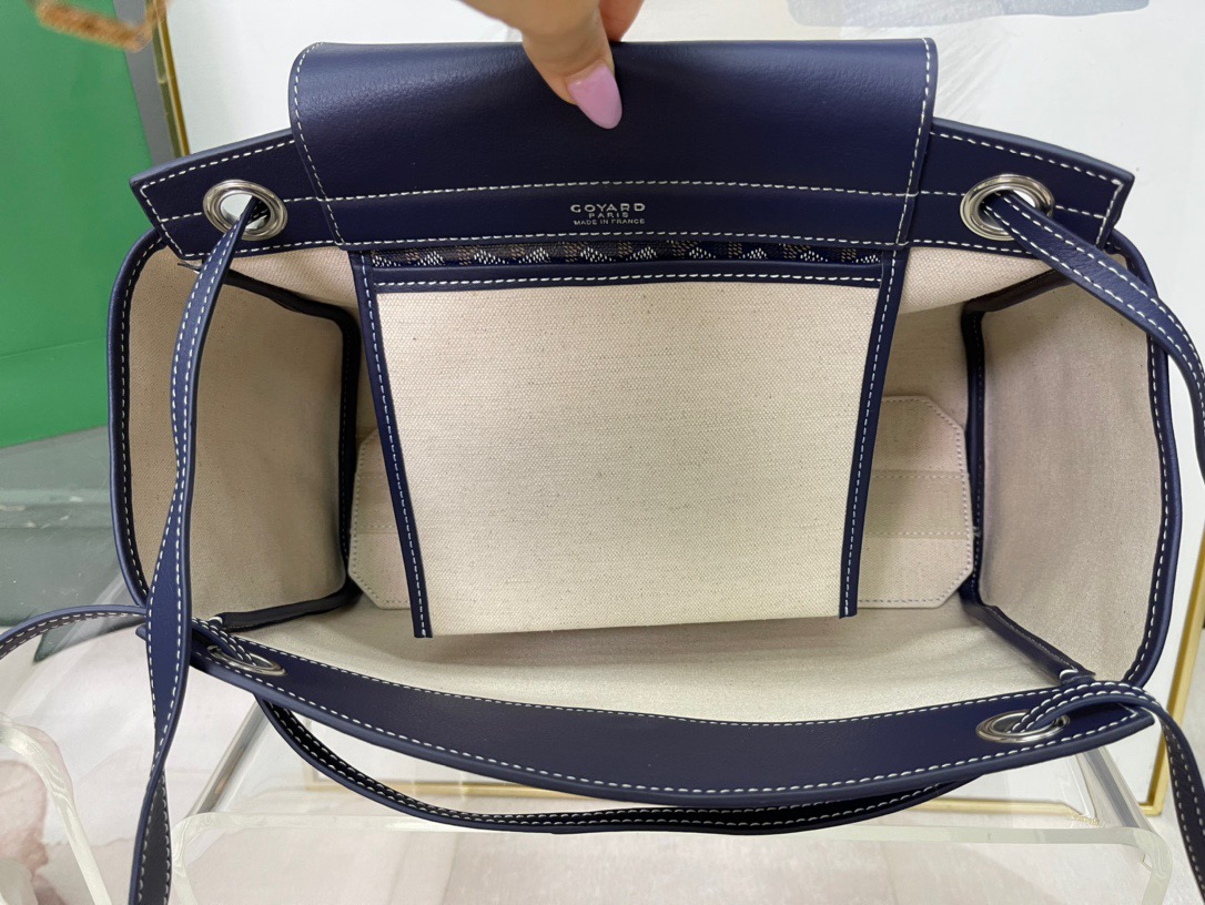 고야드 루에뜨 플랩 숄더백 마린 블루