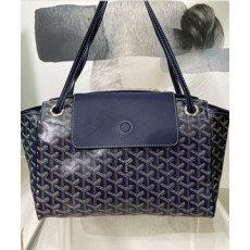 고야드 루에뜨 플랩 숄더백 마린 블루