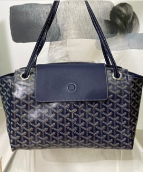 고야드 루에뜨 플랩 숄더백 마린 블루