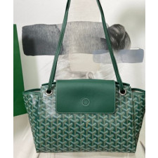 고야드 루에뜨 플랩 숄더백 그린