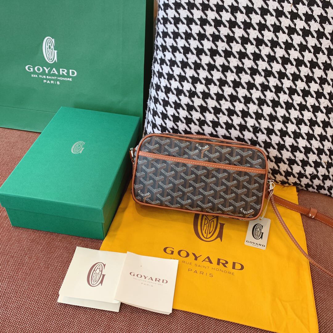 고야드 카페르 크로스백 블랙 탄