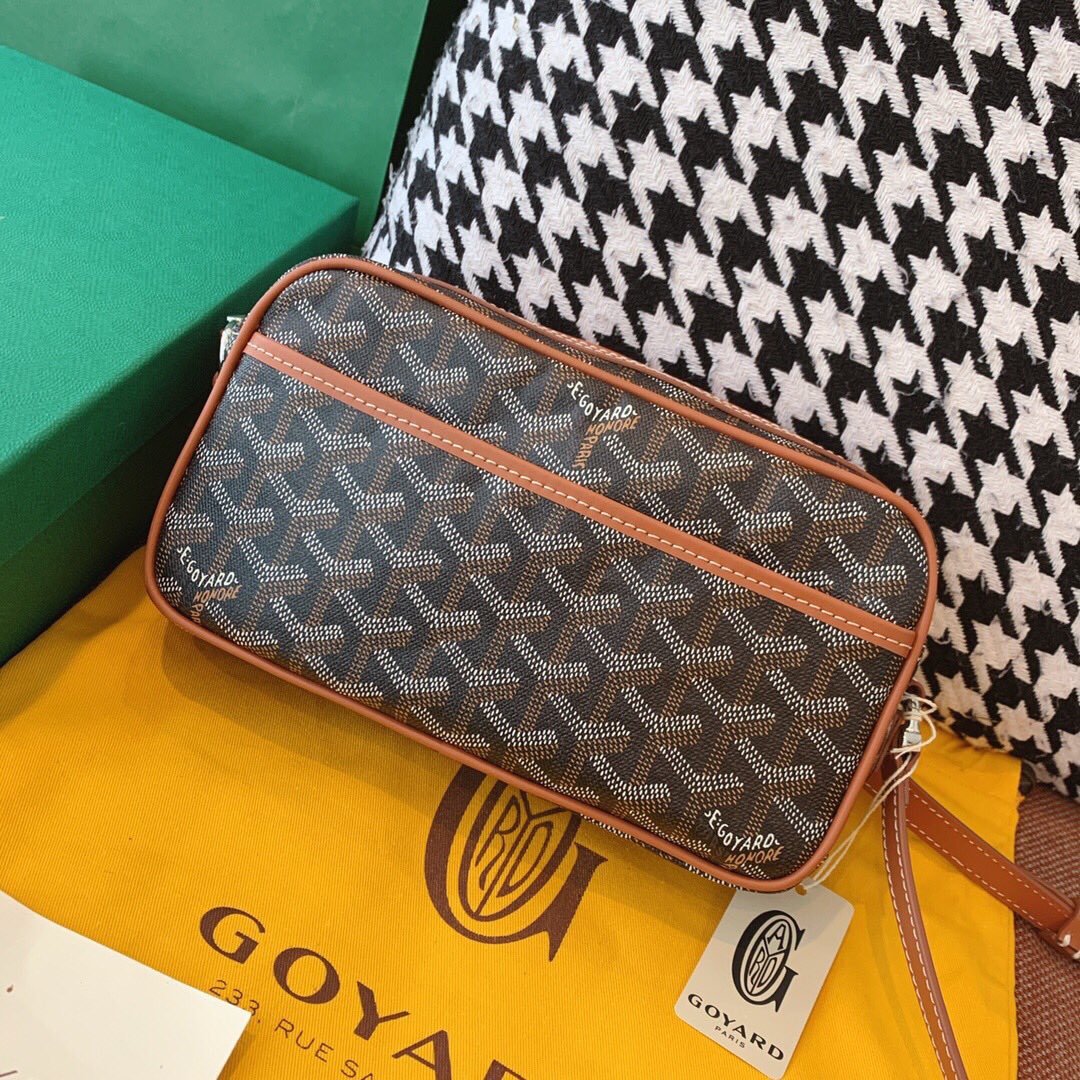 고야드 카페르 크로스백 블랙 탄