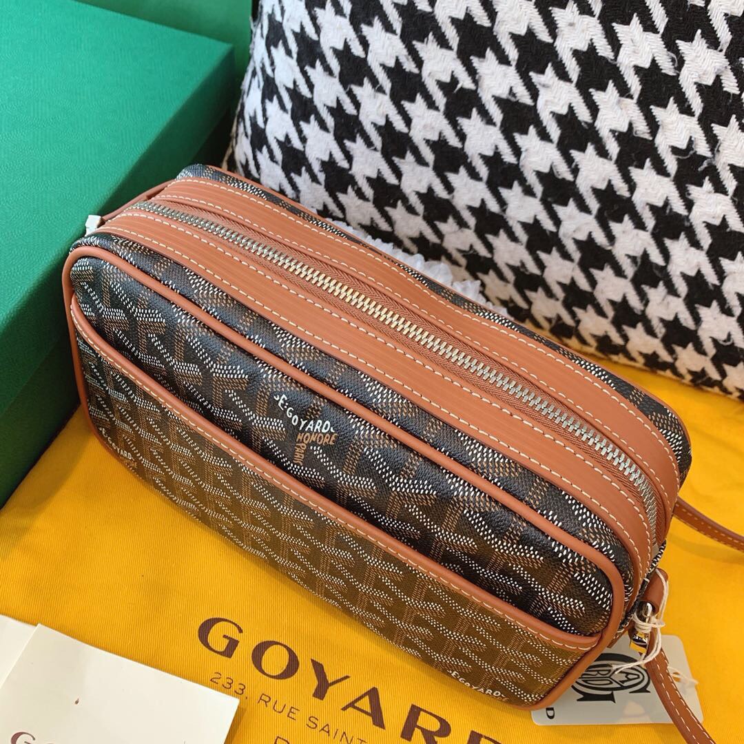 고야드 카페르 크로스백 블랙 탄