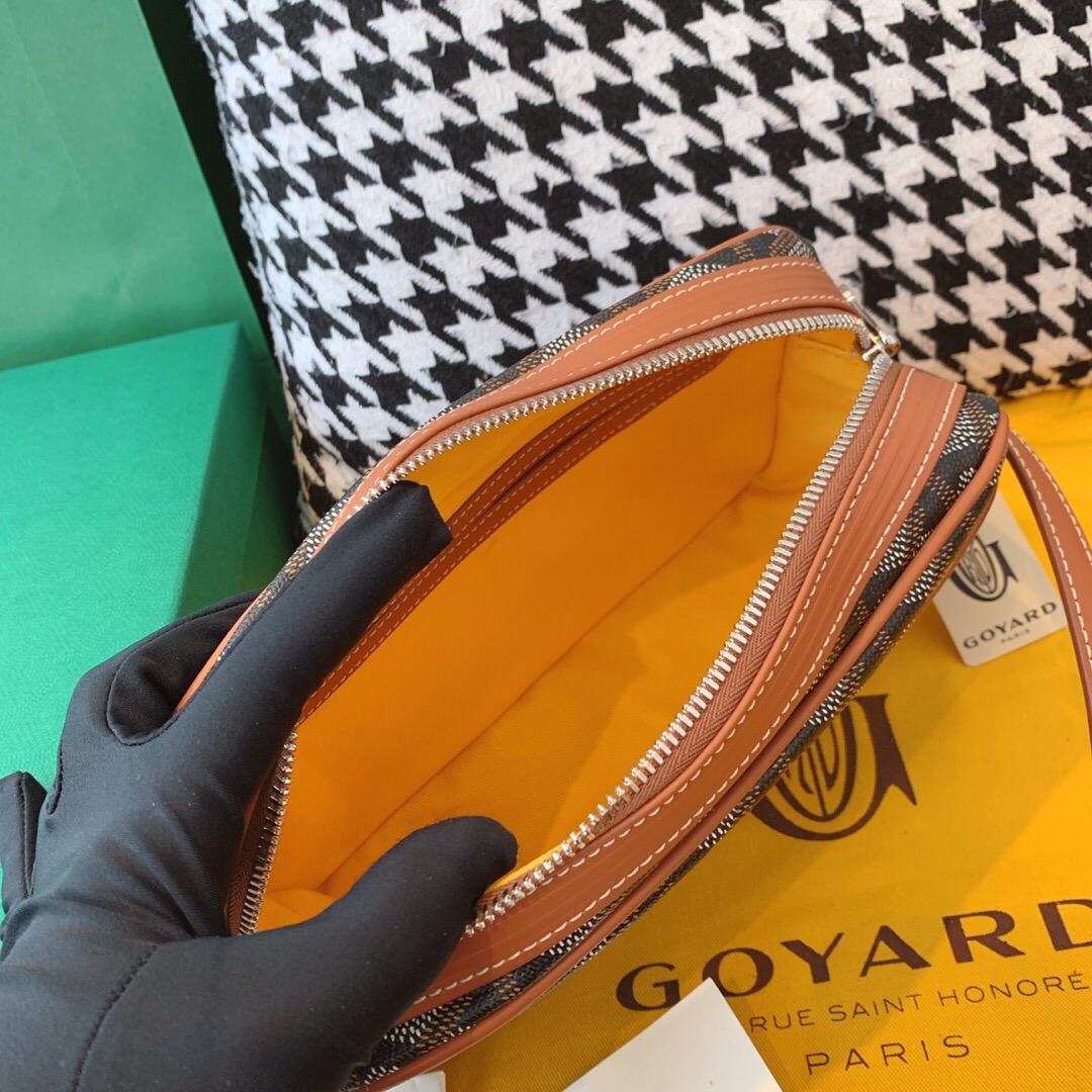 고야드 카페르 크로스백 블랙 탄