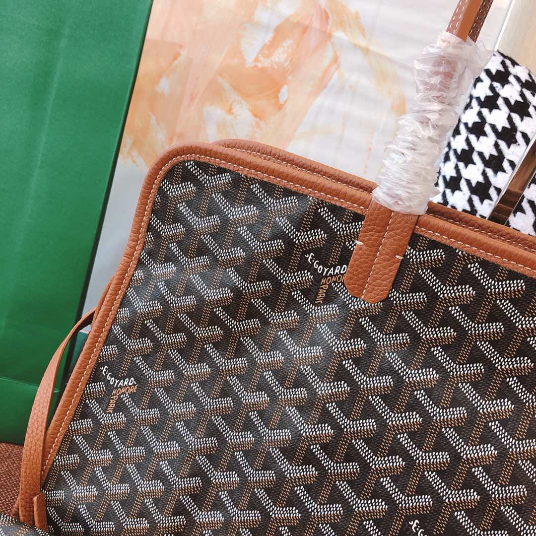 고야드 하디백 블랙 탄