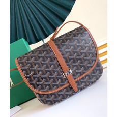 고야드 벨베데르 크로스백 블랙 탄