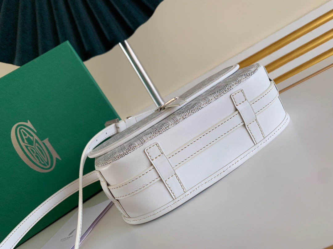 고야드 벨베데르 크로스백 화이트