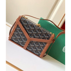 고야드 19FW 트렁크 스트랩백 블랙 탄