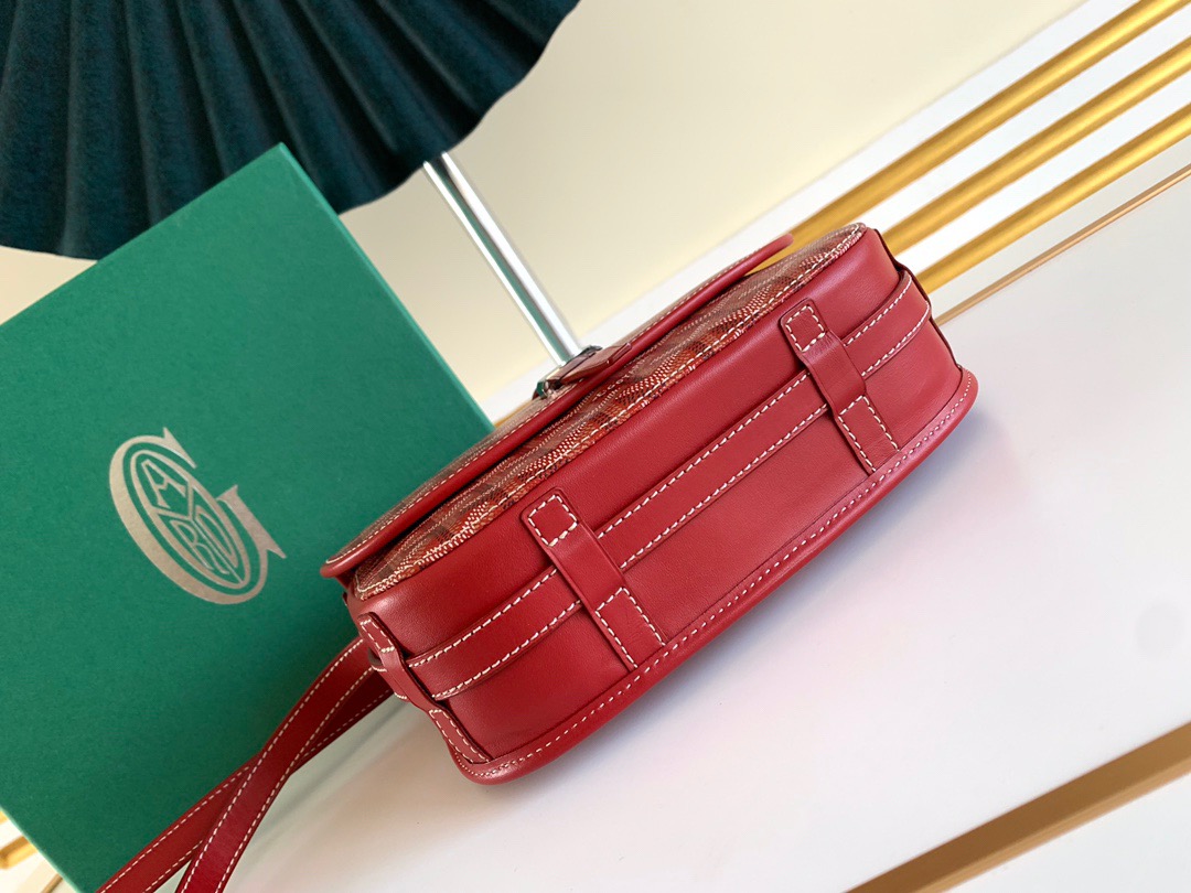 고야드 벨베데르 크로스백 레드