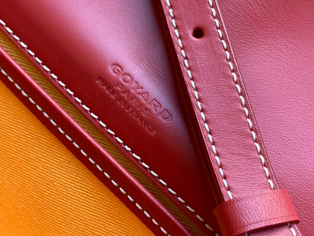 고야드 벨베데르 크로스백 레드