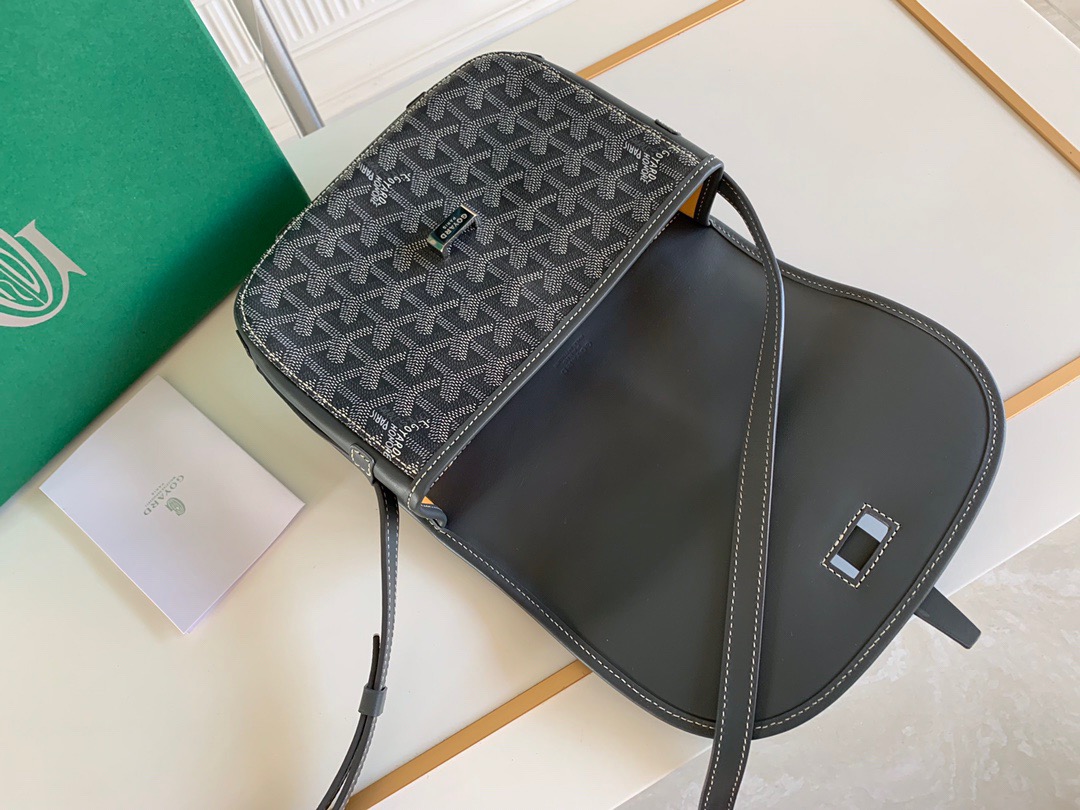 고야드 벨베데르 크로스백 그레이