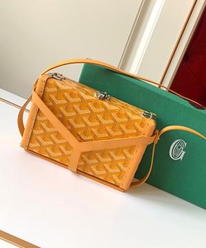 고야드 19FW 트렁크 스트랩백 옐로우