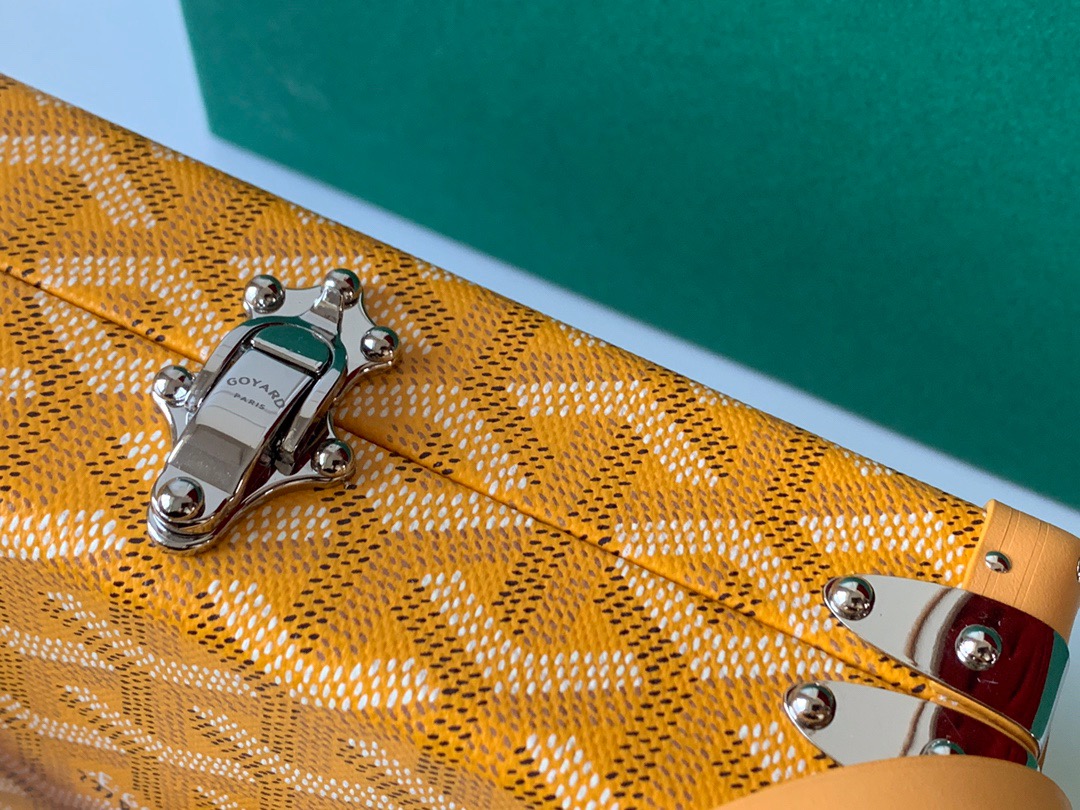 고야드 19FW 트렁크 스트랩백 옐로우
