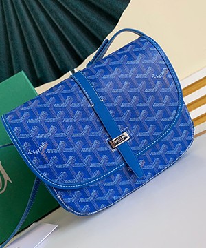 고야드 벨베데르 크로스백 스카이 블루