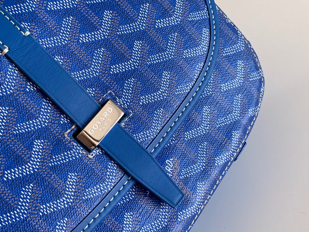 고야드 벨베데르 크로스백 스카이 블루