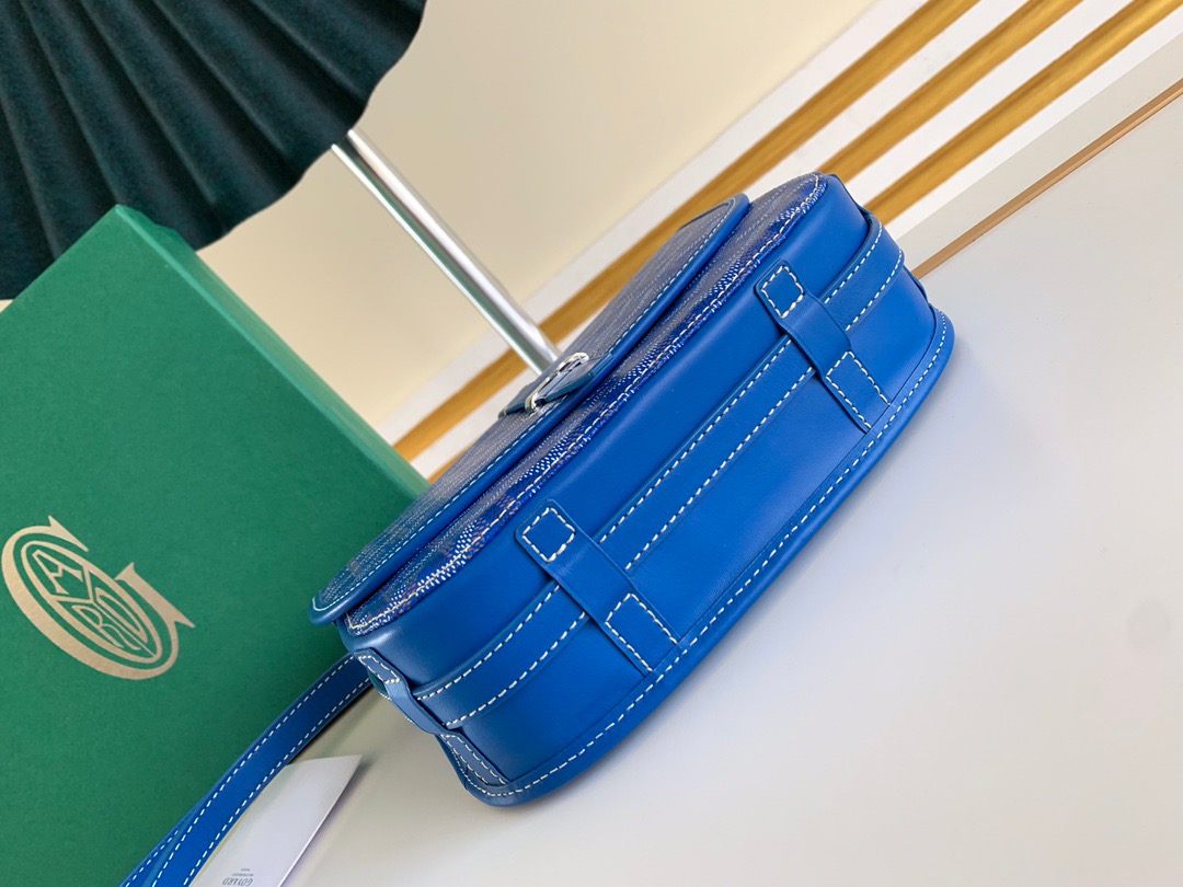 고야드 벨베데르 크로스백 스카이 블루