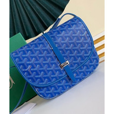 고야드 벨베데르 크로스백 스카이 블루