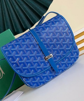 고야드 벨베데르 크로스백 스카이 블루