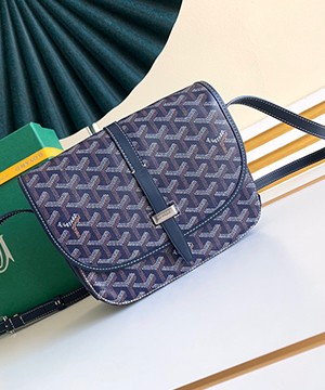 고야드 벨베데르 크로스백 마린 블루