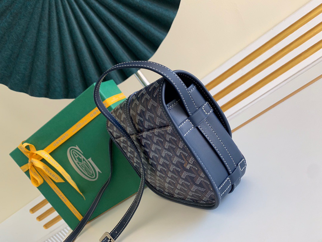 고야드 벨베데르 크로스백 마린 블루