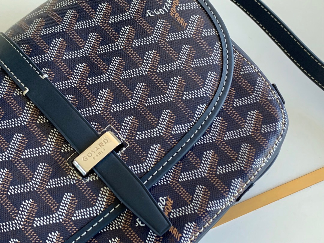 고야드 벨베데르 크로스백 마린 블루