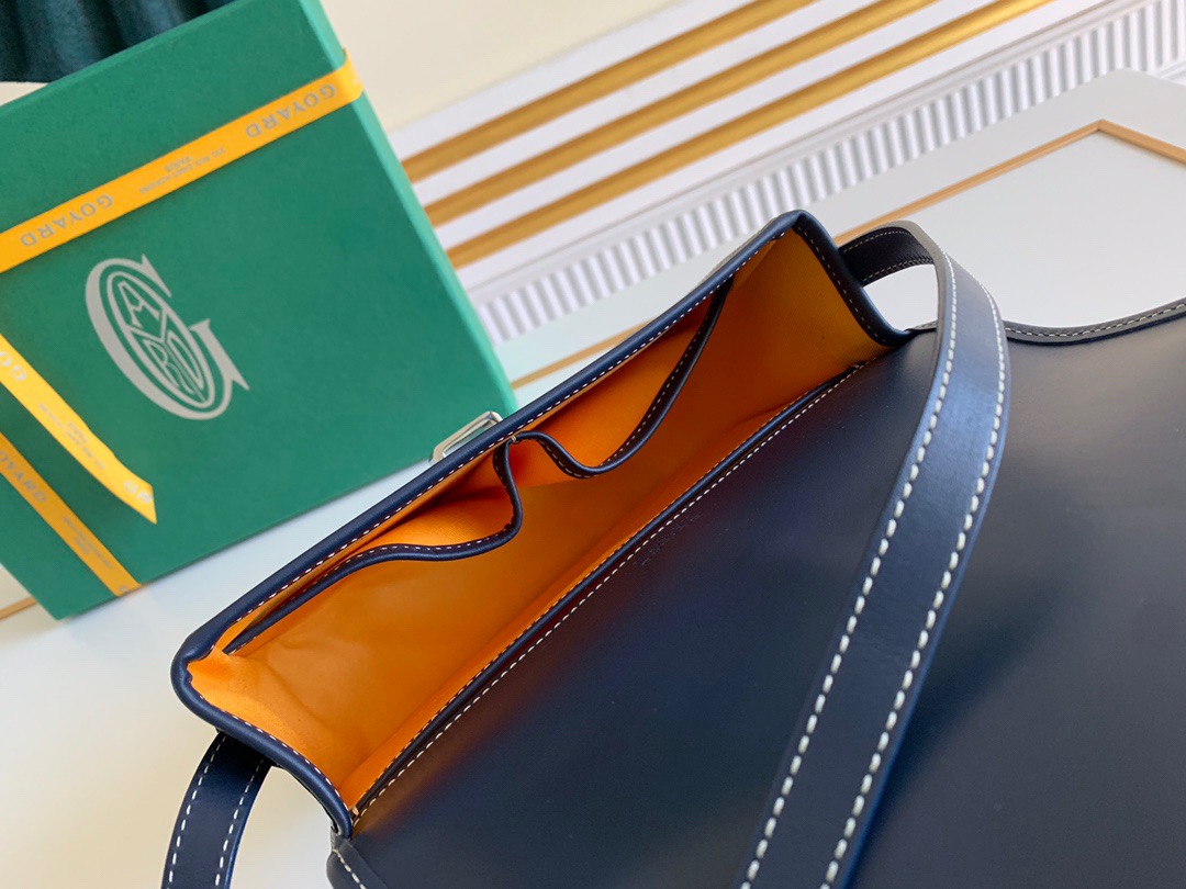 고야드 벨베데르 크로스백 마린 블루