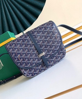 고야드 벨베데르 크로스백 마린 블루