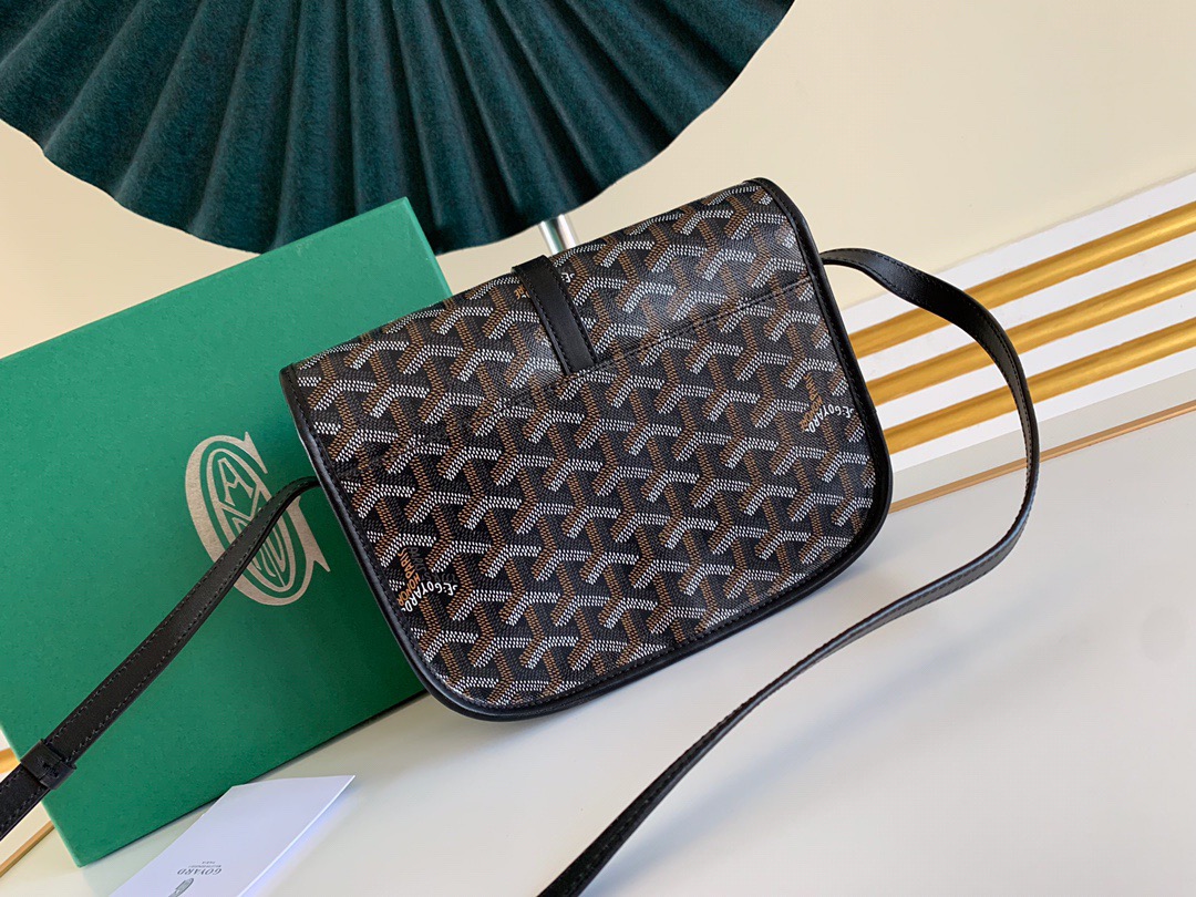 고야드 벨베데르 크로스백 블랙