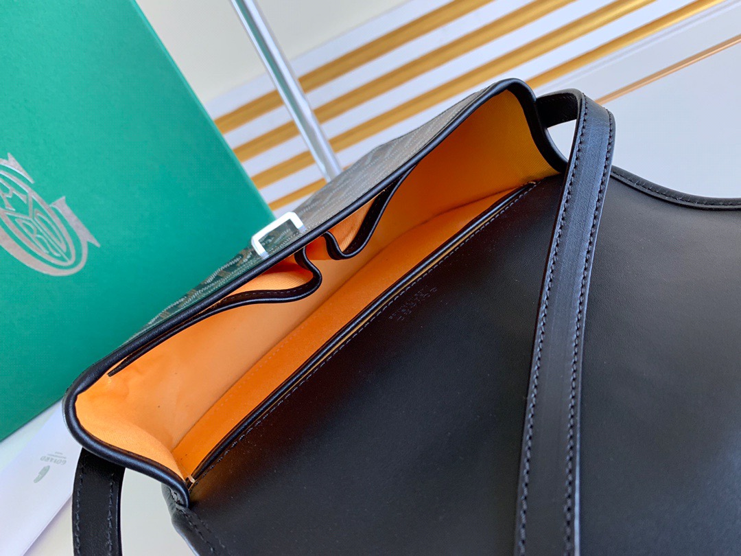 고야드 벨베데르 크로스백 블랙