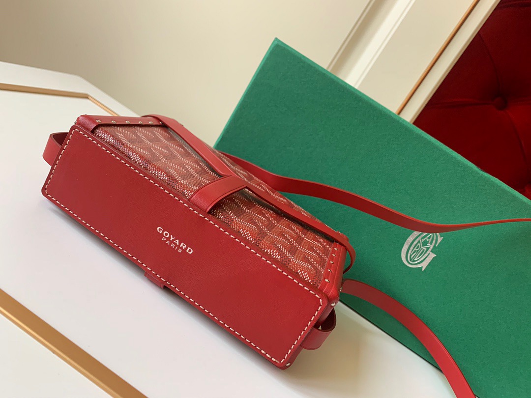 고야드 19FW 트렁크 스트랩백 레드