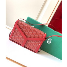 고야드 19FW 트렁크 스트랩백 레드